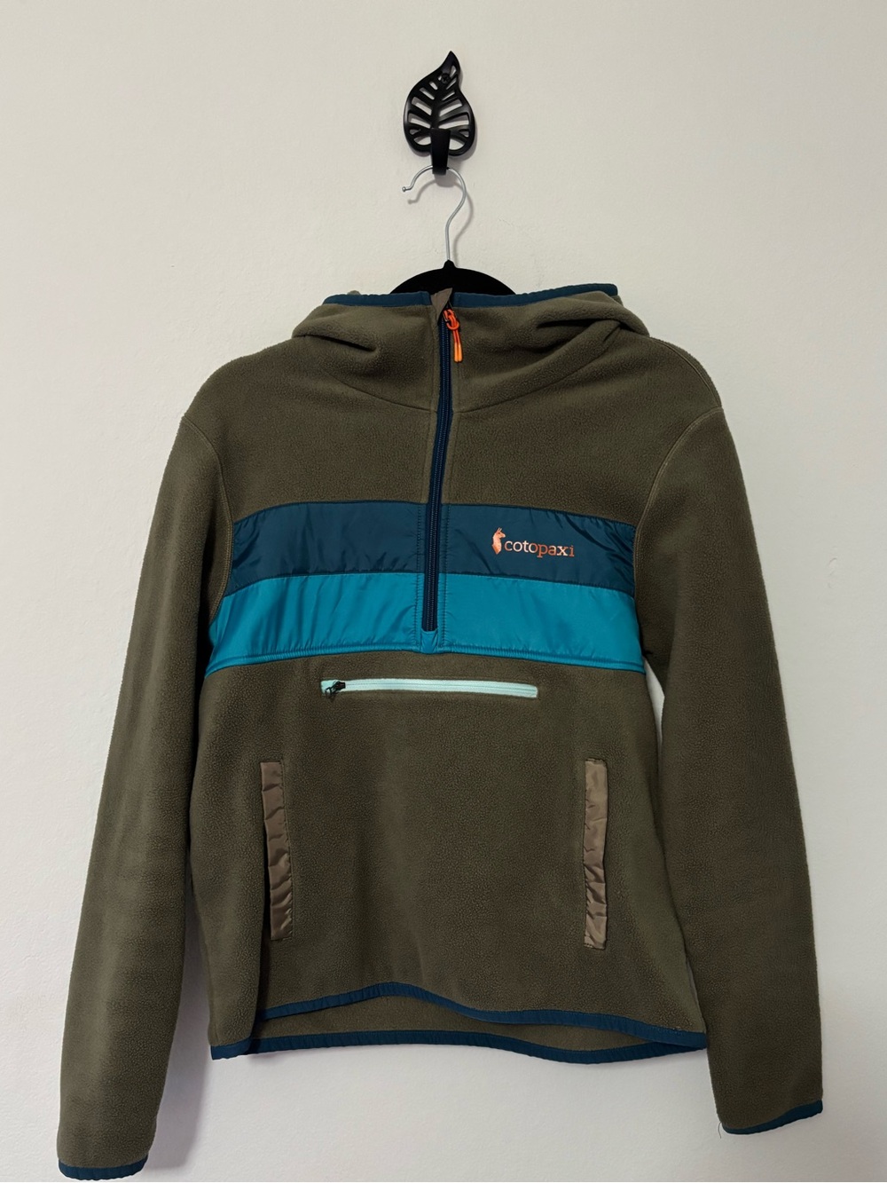 Cotopaxi Teca Fleece Hooded Half-Zip Pullover S
